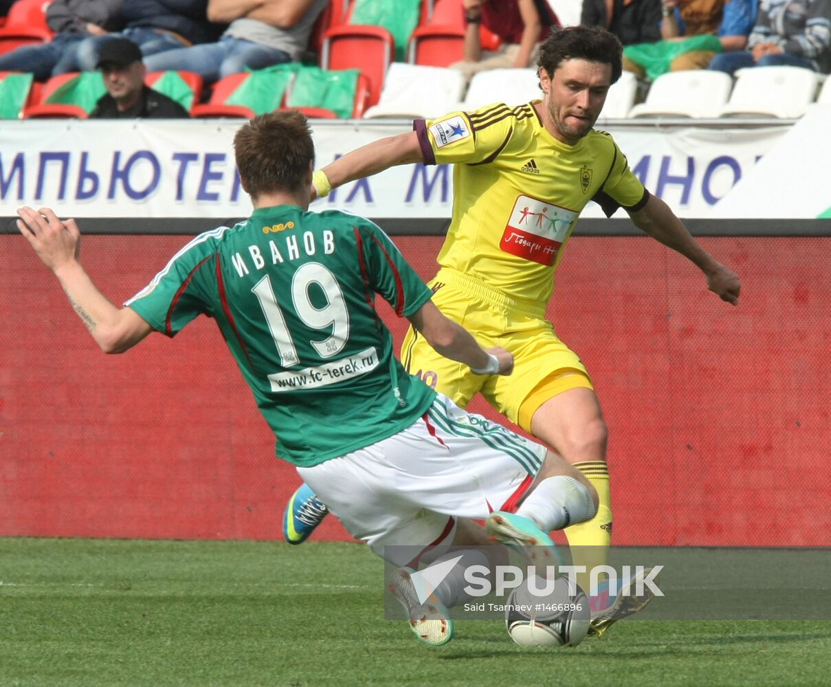 Russian Premier League Football: Terek vs. Anzhi