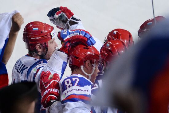 2013 IIHF Ice Hockey World Championship. Slovakia vs. Russia