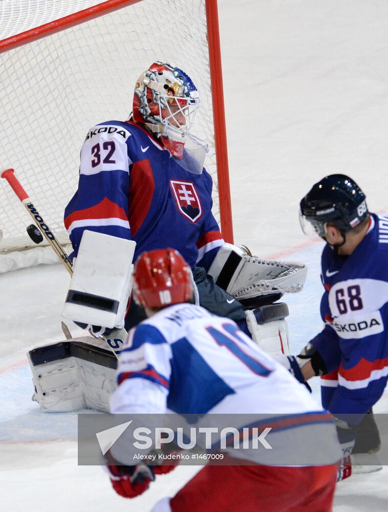 2013 IIHF Ice Hockey World Championship. Slovakia vs. Russia