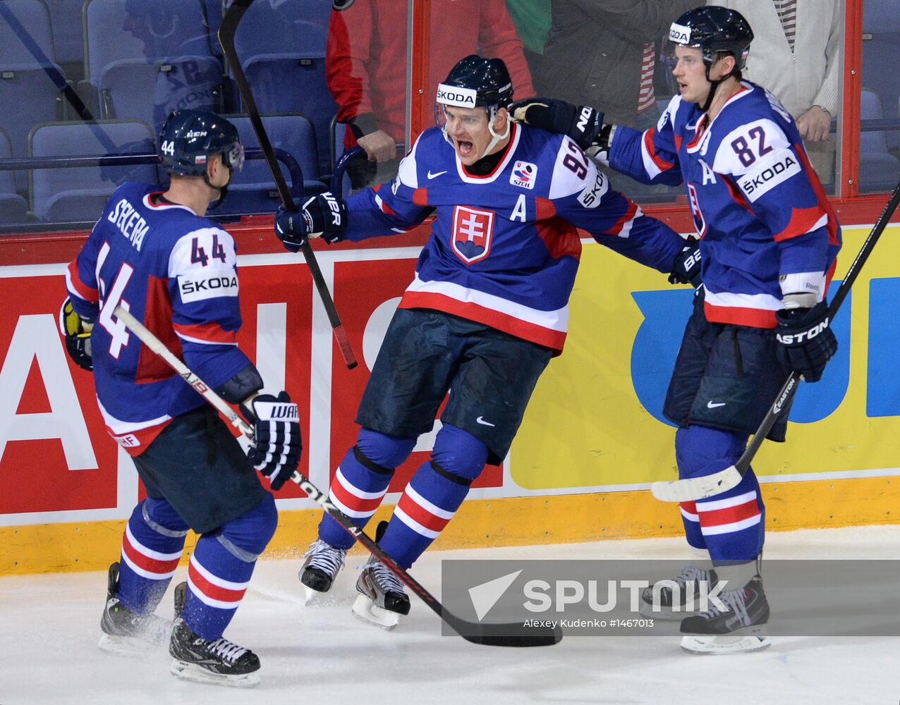 2013 IIHF Ice Hockey World Championship. Slovakia vs. Russia