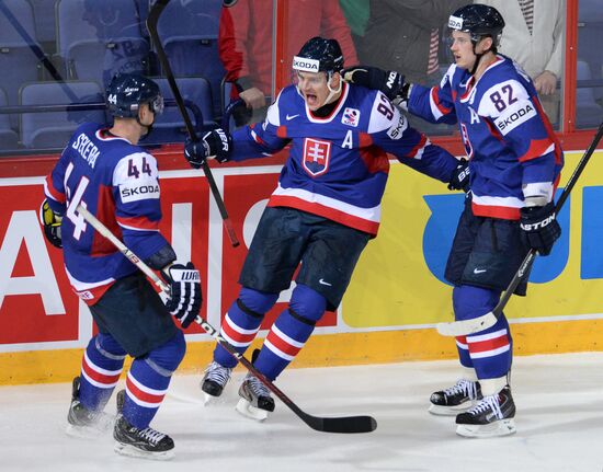 2013 IIHF Ice Hockey World Championship. Slovakia vs. Russia