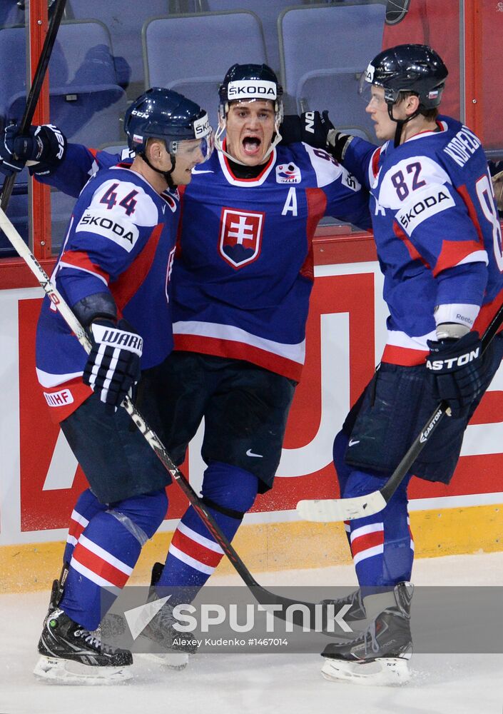 2013 IIHF Ice Hockey World Championship. Slovakia vs. Russia