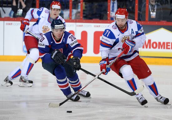 2013 IIHF Ice Hockey World Championship. Slovakia vs. Russia