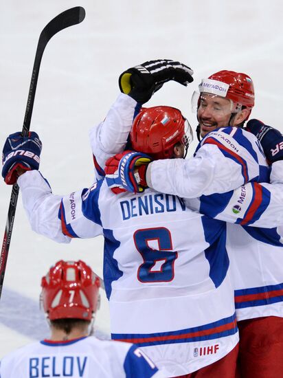 2013 IIHF Ice Hockey World Championship. Slovakia vs. Russia