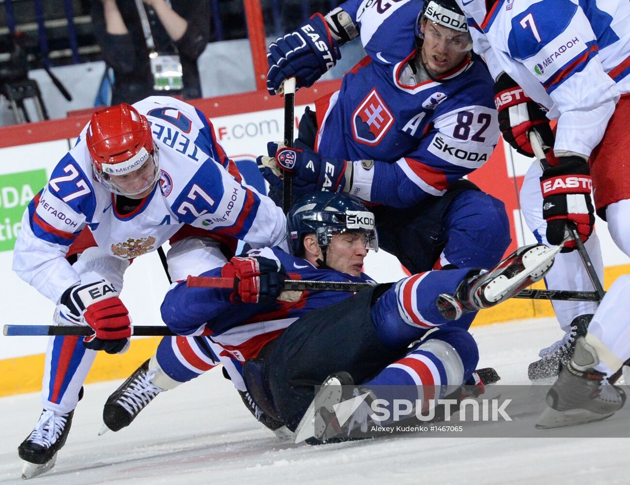 2013 IIHF Ice Hockey World Championship. Slovakia vs. Russia