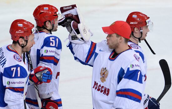 2013 IIHF Ice Hockey World Championship. Slovakia vs. Russia