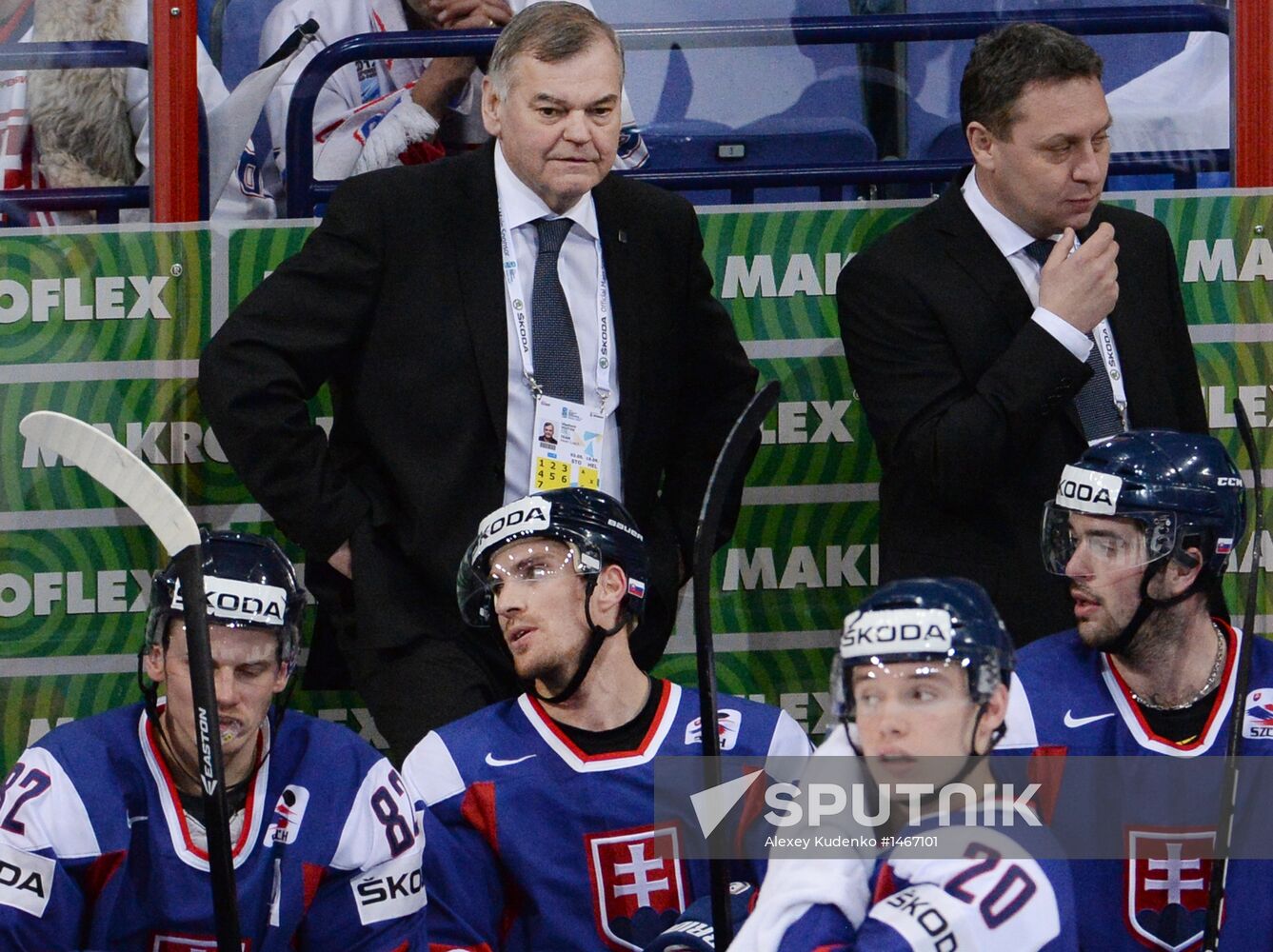 2013 IIHF Ice Hockey World Championship. Slovakia vs. Russia