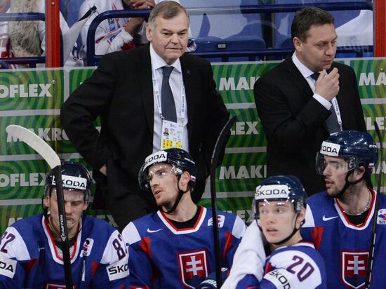 2013 IIHF Ice Hockey World Championship. Slovakia vs. Russia