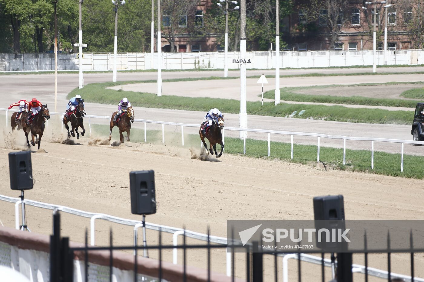 Summer racing season opens at Central Moscow Hippodrome