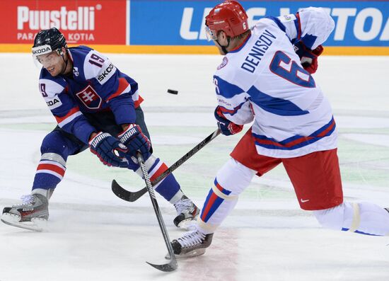 2013 IIHF Ice Hockey World Championship. Slovakia vs. Russia
