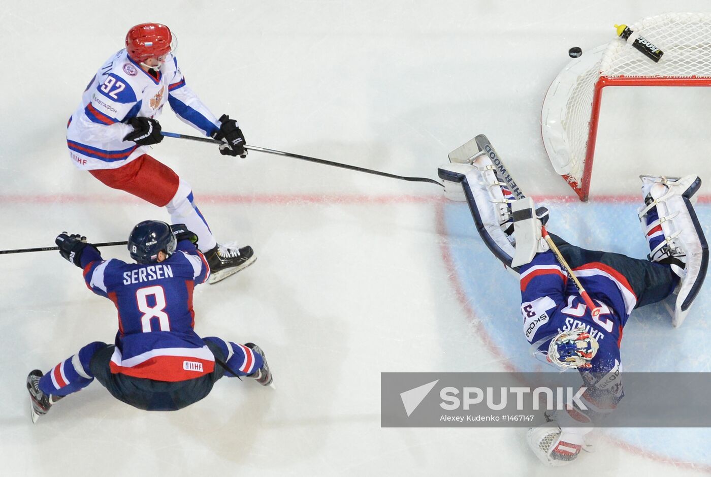 2013 IIHF Ice Hockey World Championship. Slovakia vs. Russia