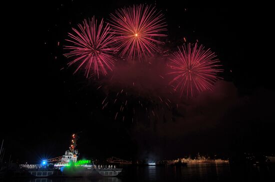 Celebration of 230th anniversary of Russian Black Sea Fleet