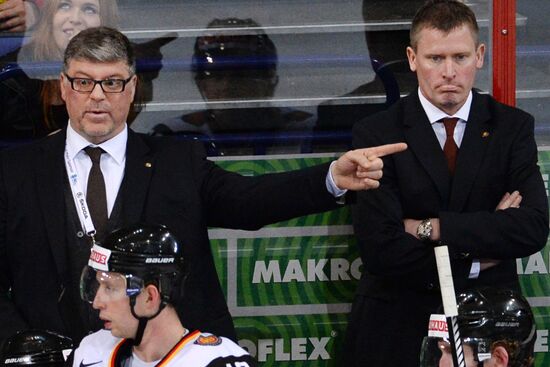 Hockey World Championship. United States vs. Germany