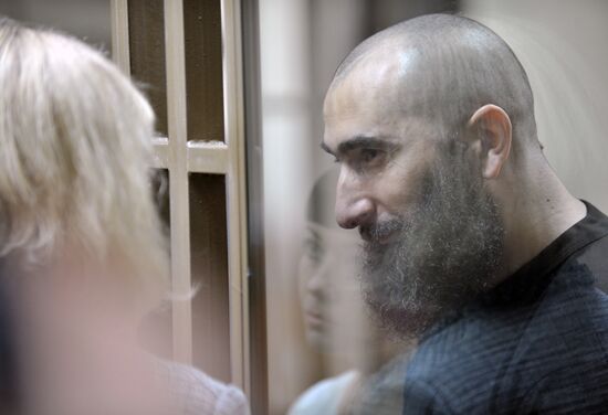 Court hearing of terrorist Ali Taziyev's case