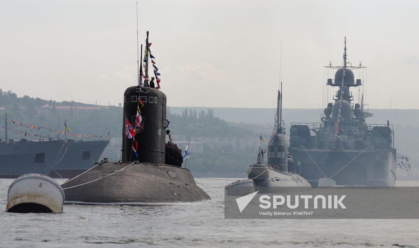 Celebration of 230th anniversary of Russian Black Sea Fleet