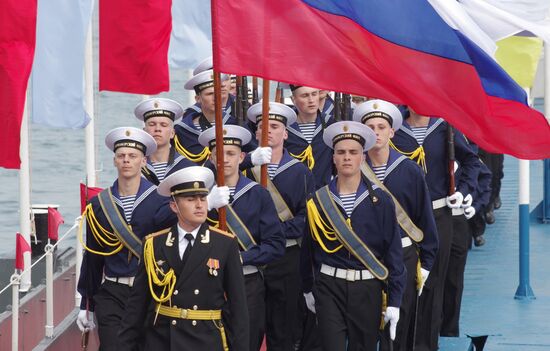 Celebration of 230th anniversary of Russian Black Sea Fleet