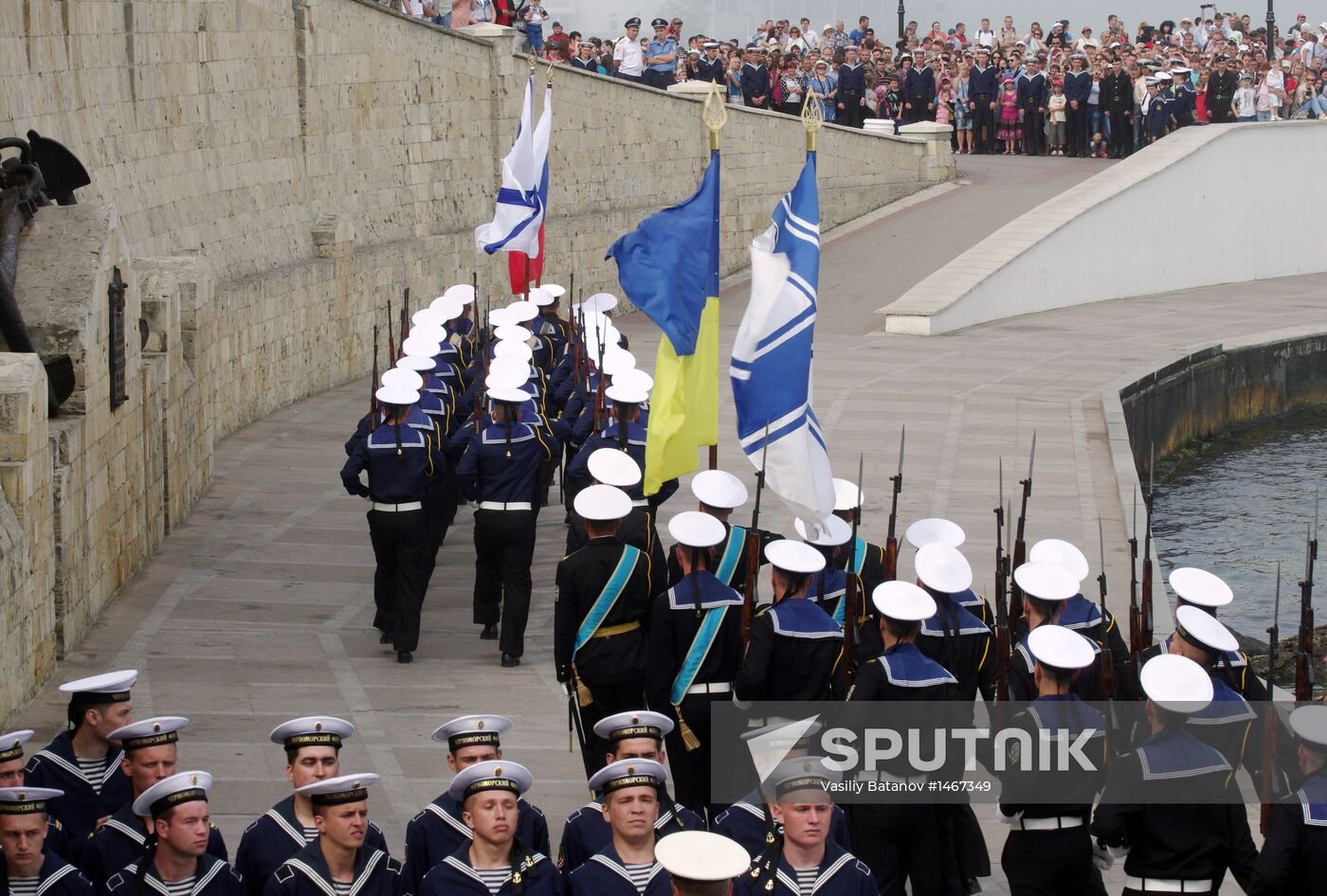 Celebration of 230th anniversary of Russian Black Sea Fleet
