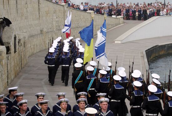 Celebration of 230th anniversary of Russian Black Sea Fleet
