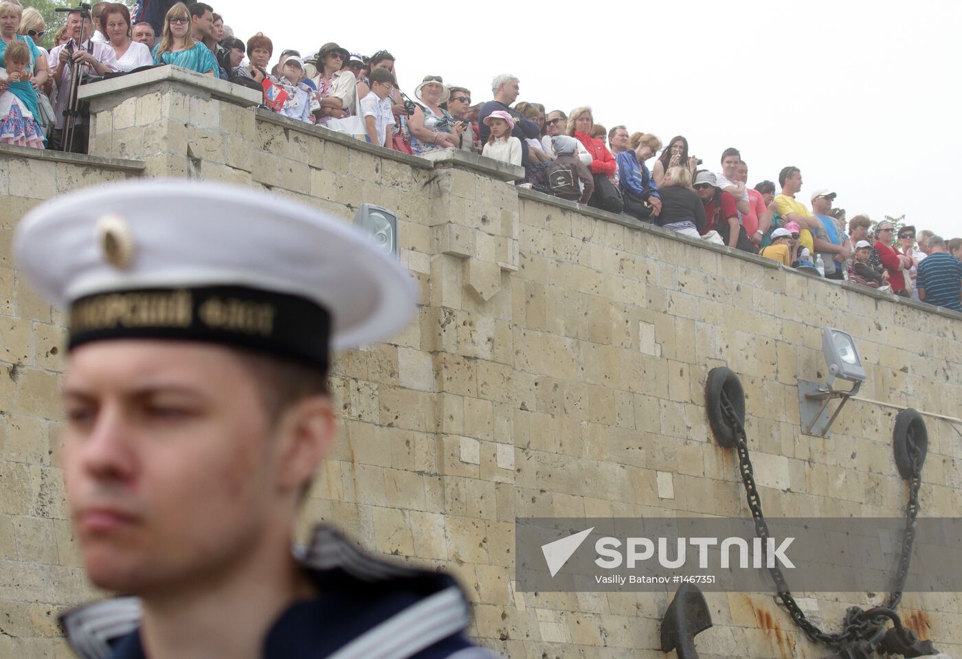 Celebration of 230th anniversary of Russian Black Sea Fleet