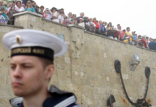 Celebration of 230th anniversary of Russian Black Sea Fleet