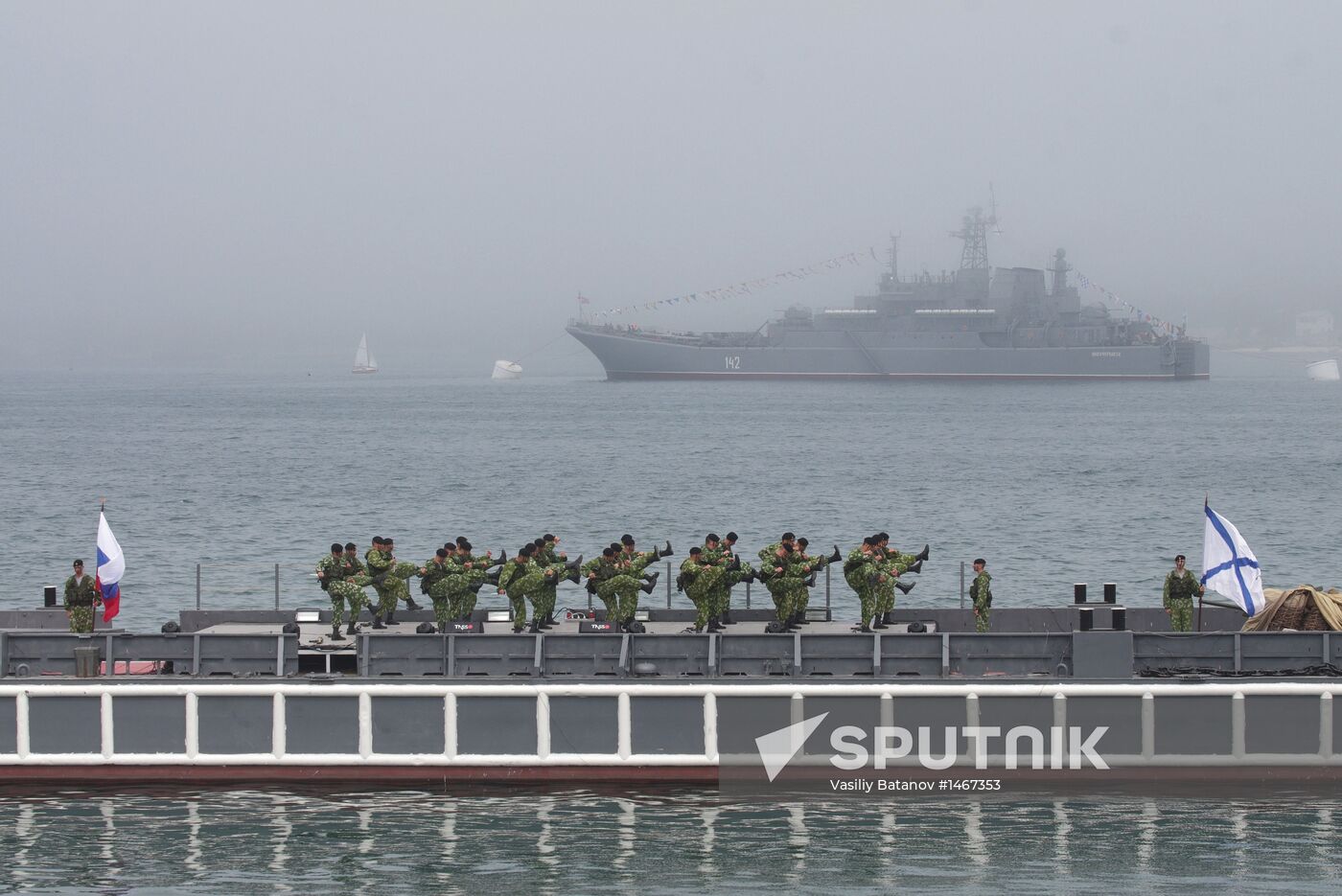 Celebration of 230th anniversary of Russian Black Sea Fleet