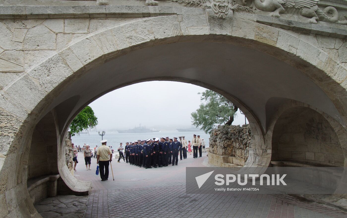 Celebration of 230th anniversary of Russian Black Sea Fleet