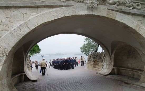 Celebration of 230th anniversary of Russian Black Sea Fleet