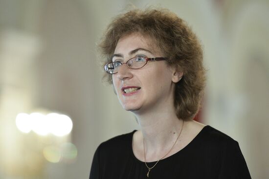 Rehearsal for Bolshoi Theatre organ presentation concert