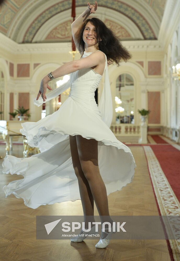 Rehearsal for Bolshoi Theatre organ presentation concert