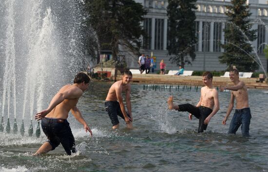 Moscow heat wave