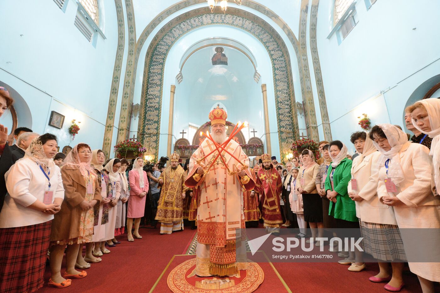 Patriarch Kirill arrives in Harbin on his visit to China