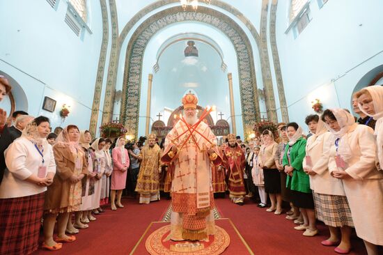Patriarch Kirill arrives in Harbin on his visit to China