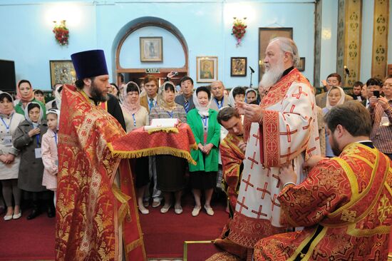 Patriarch Kirill arrives in Harbin on his visit to China