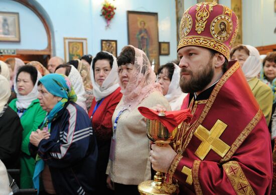 Patriarch Kirill arrives in Harbin on his visit to China
