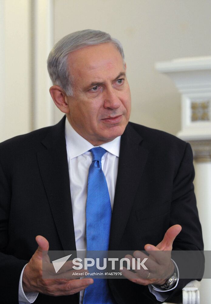 Vladimir Putin meets with Benjamin Netanyahu in Sochi