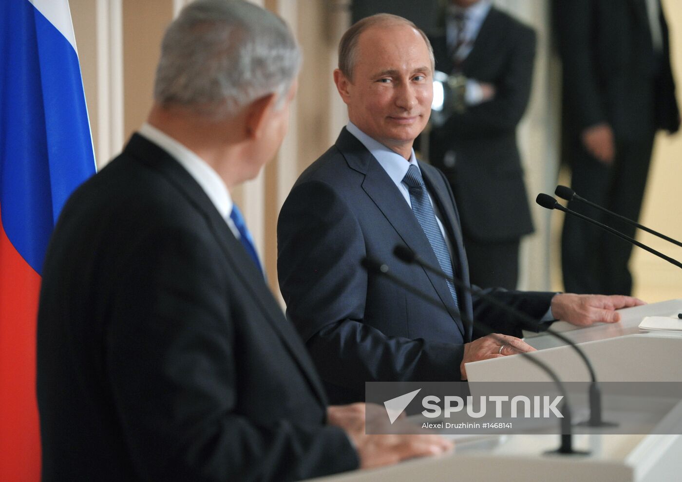 Vladimir Putin meets with Benjamin Netanyahu in Sochi