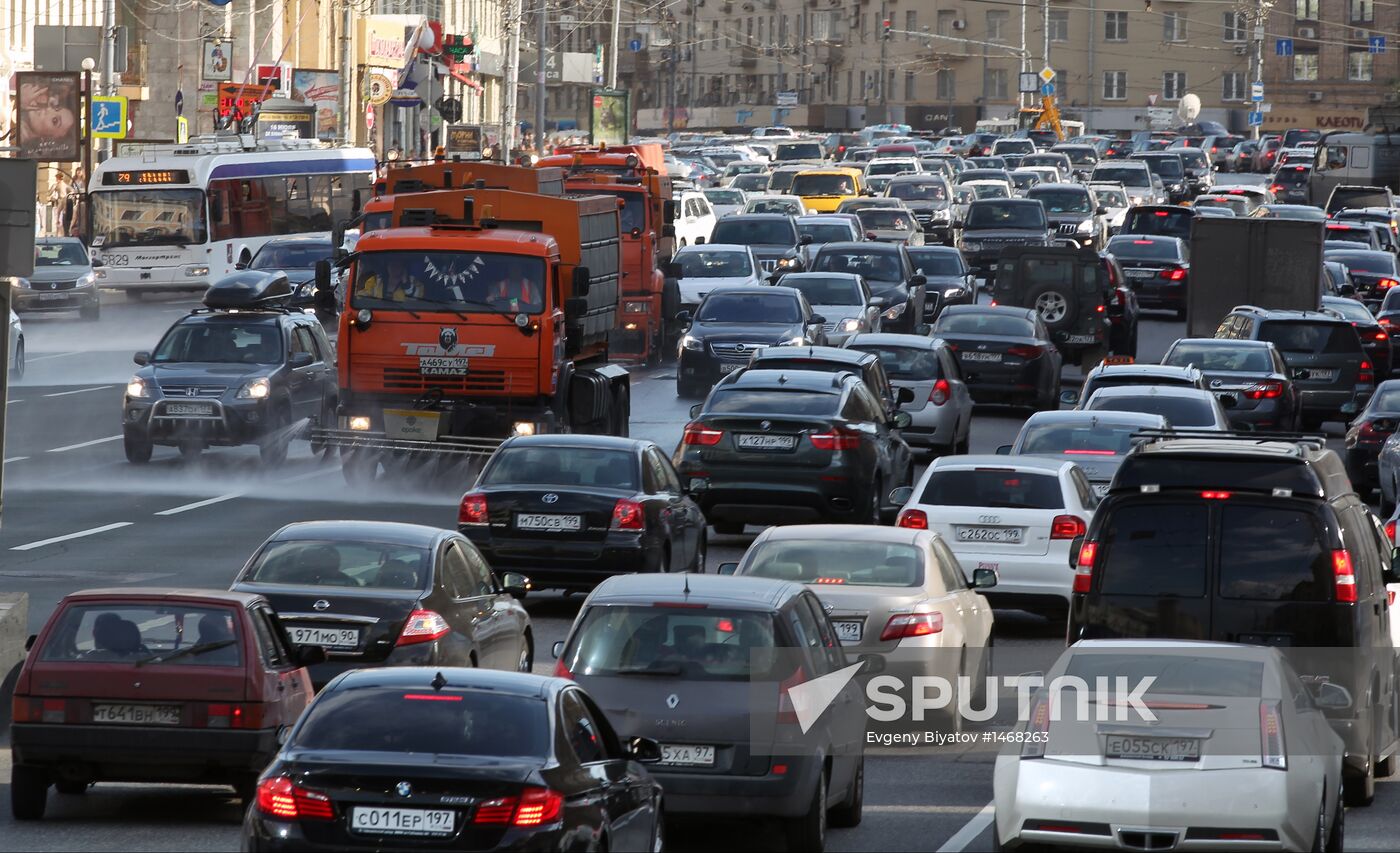 Record heat in Moscow