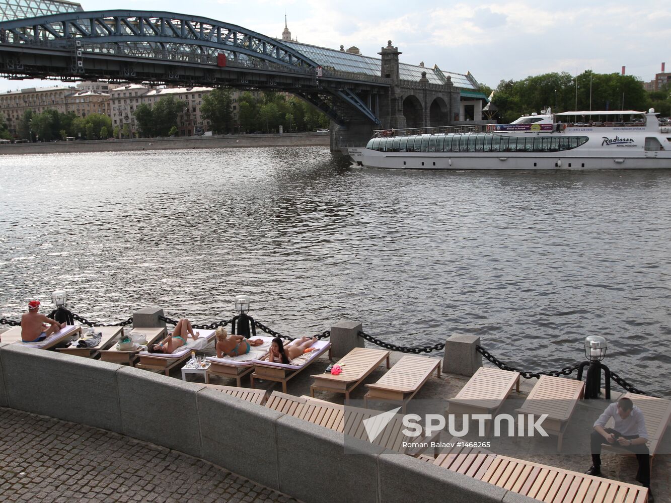 Record heat in Moscow