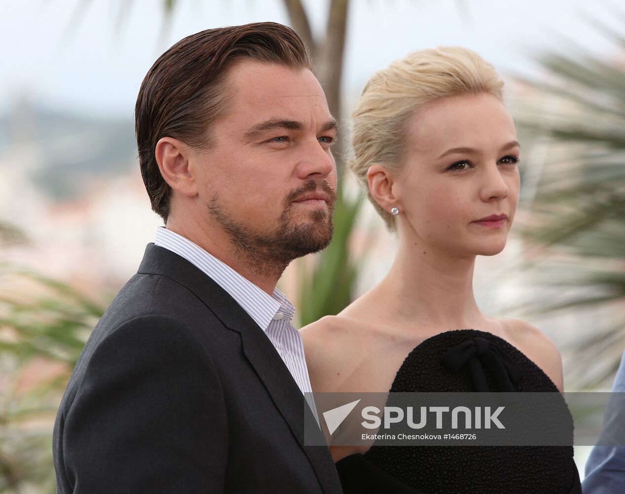 Photo call for actors in film The Great Gatsby in Cannes