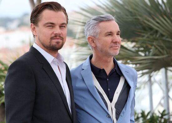 Photo call for actors in film The Great Gatsby in Cannes