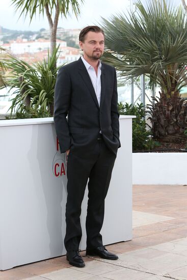 Photo call for actors in film The Great Gatsby in Cannes