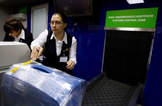 First international flight sets out from Tomsk airport