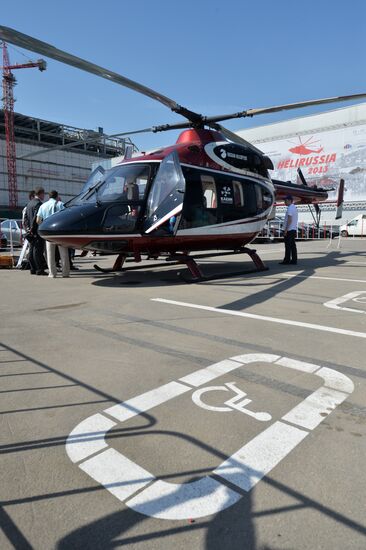 HeliRussia 2013, an exhibition of helicopter industry