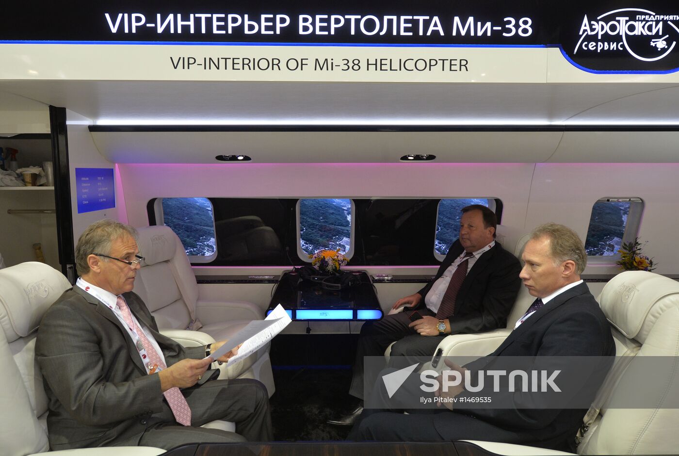 HeliRussia 2013, an exhibition of helicopter industry