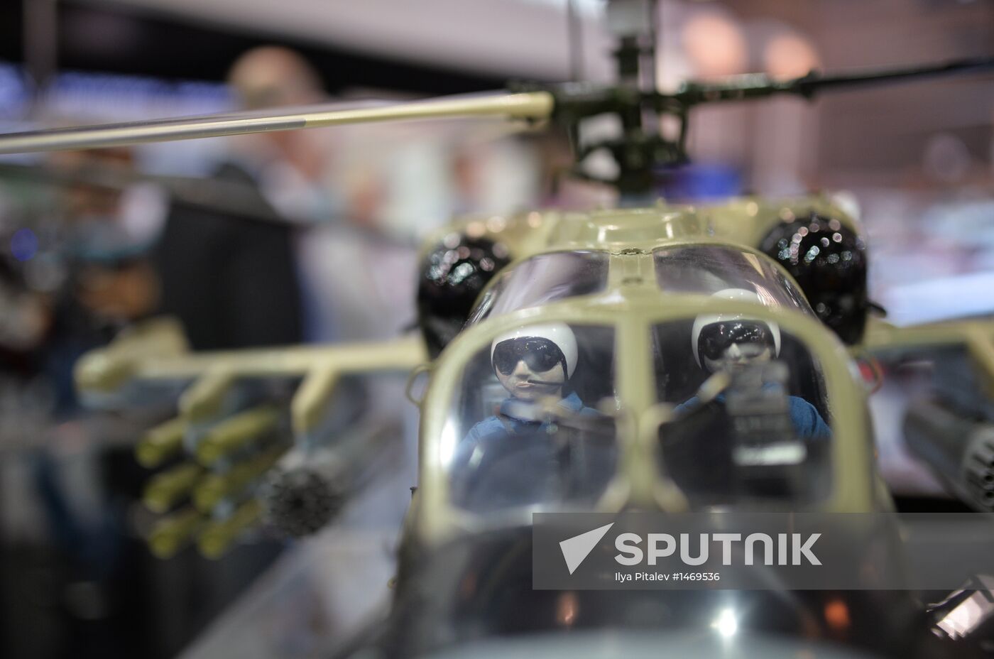 HeliRussia 2013, an exhibition of helicopter industry