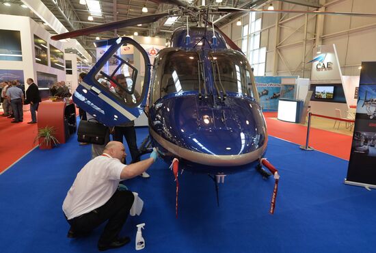 HeliRussia 2013, an exhibition of helicopter industry