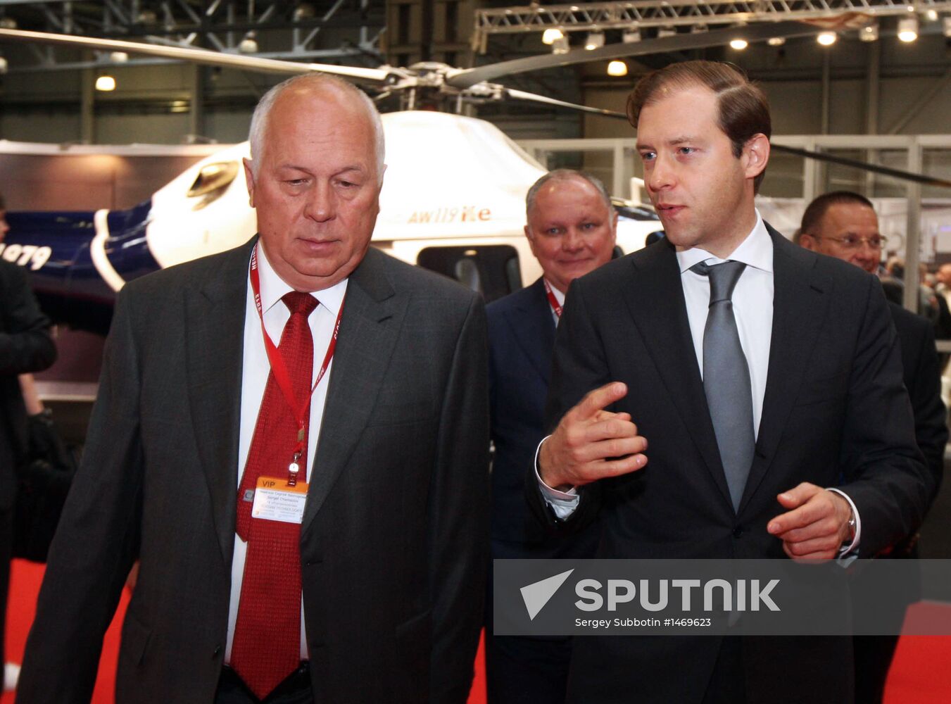 HeliRussia 2013, an exhibition of helicopter industry