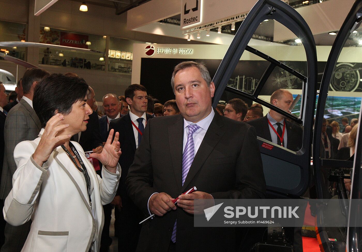 HeliRussia 2013, an exhibition of helicopter industry