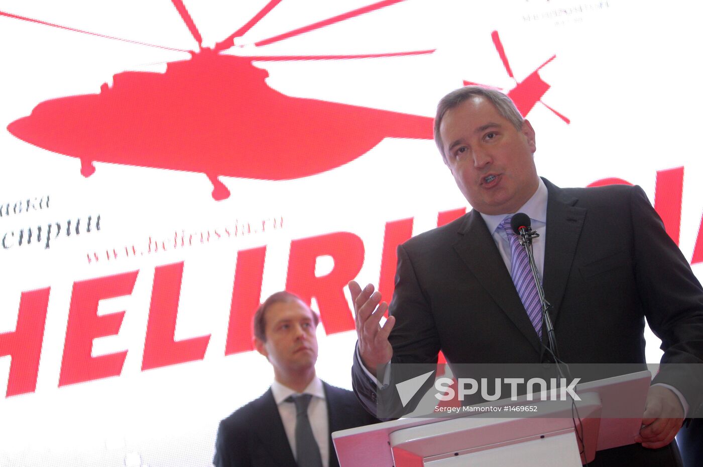 HeliRussia 2013, an exhibition of helicopter industry