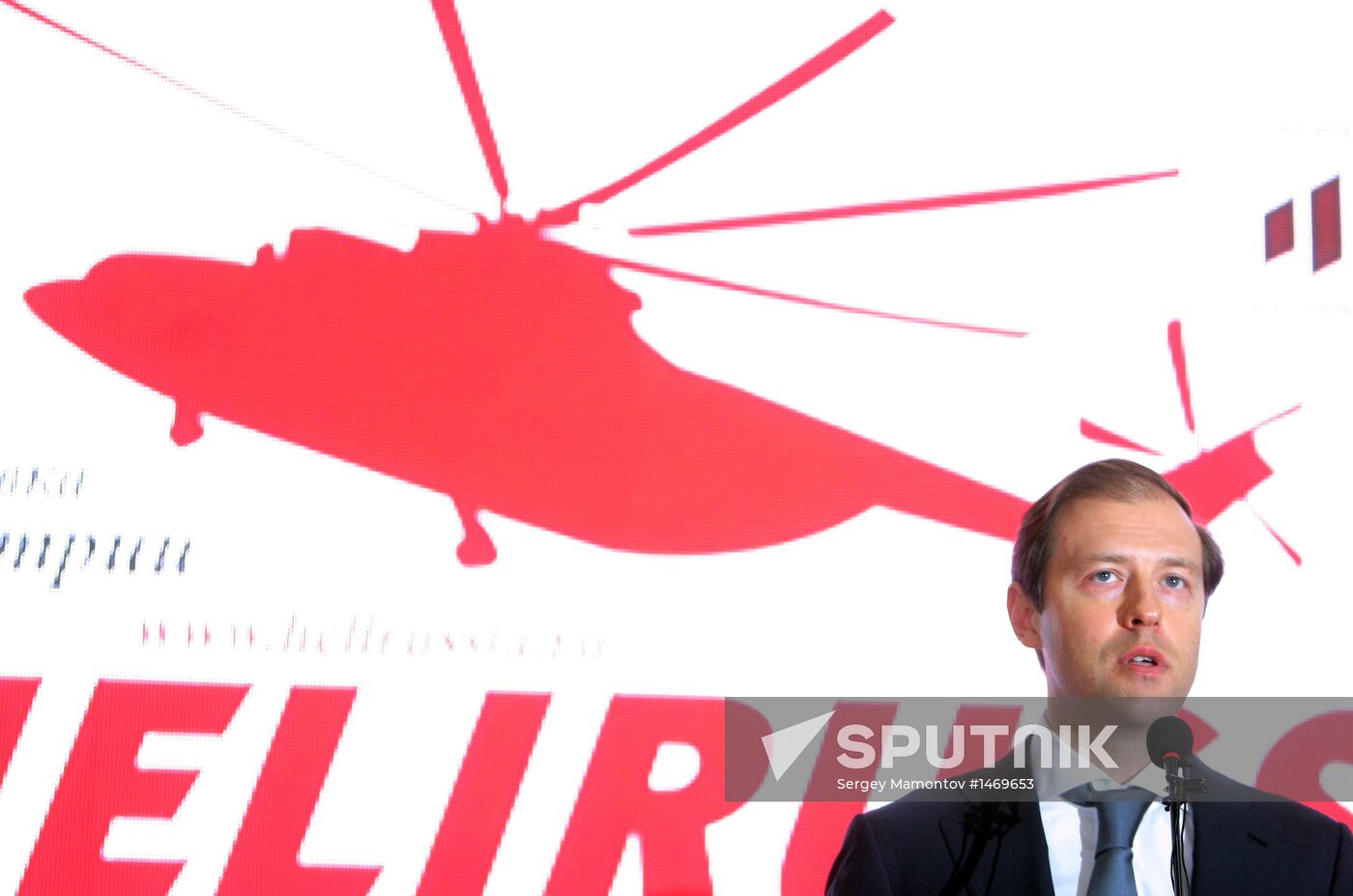 HeliRussia 2013, an exhibition of helicopter industry